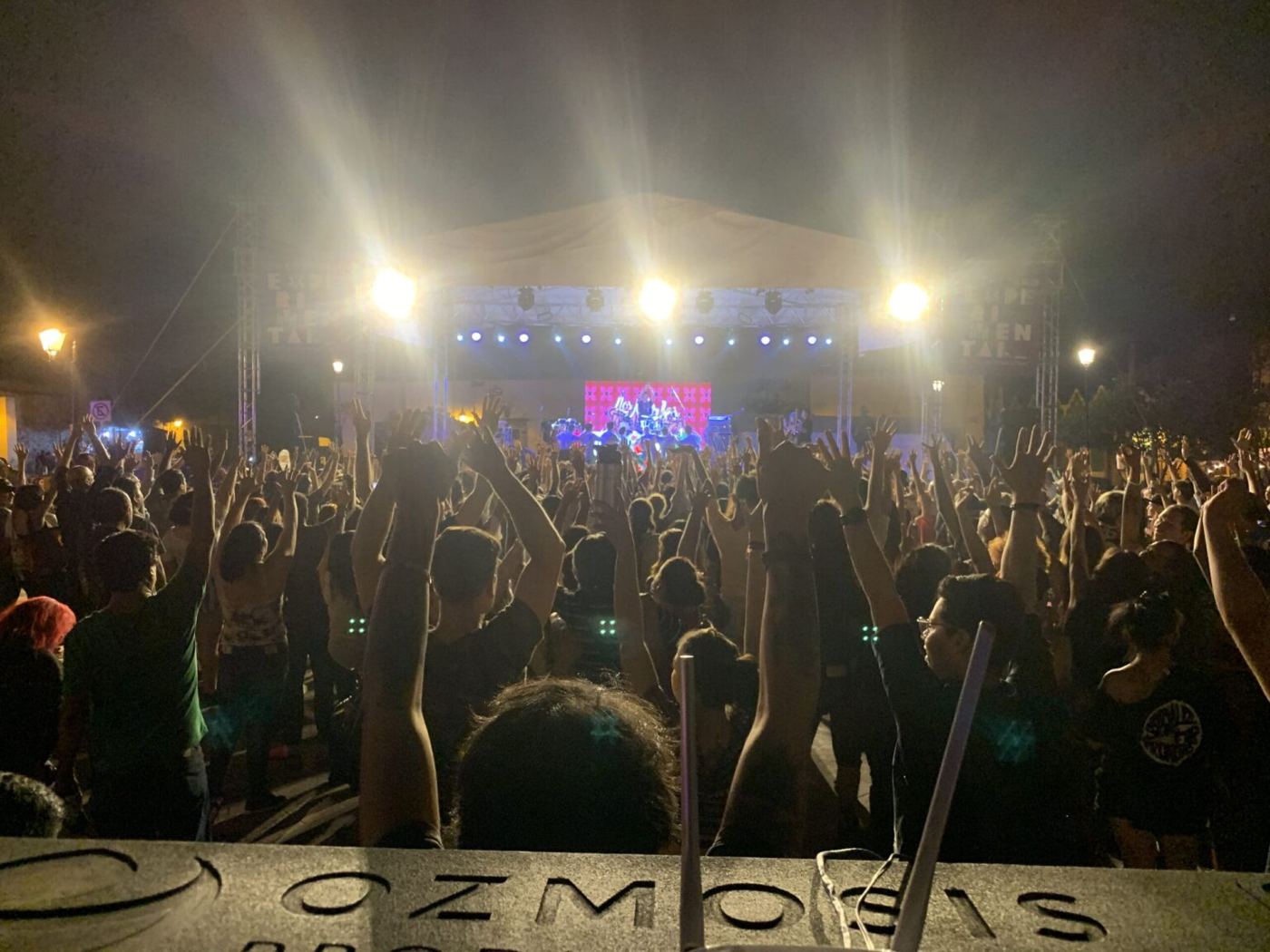 Sistema de audio en evento